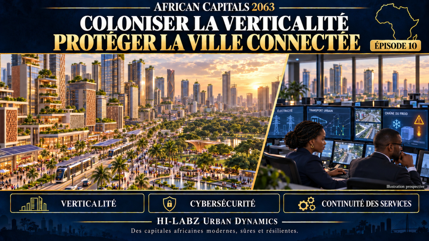 Coloniser l’espace vertical, protéger la ville connectée.